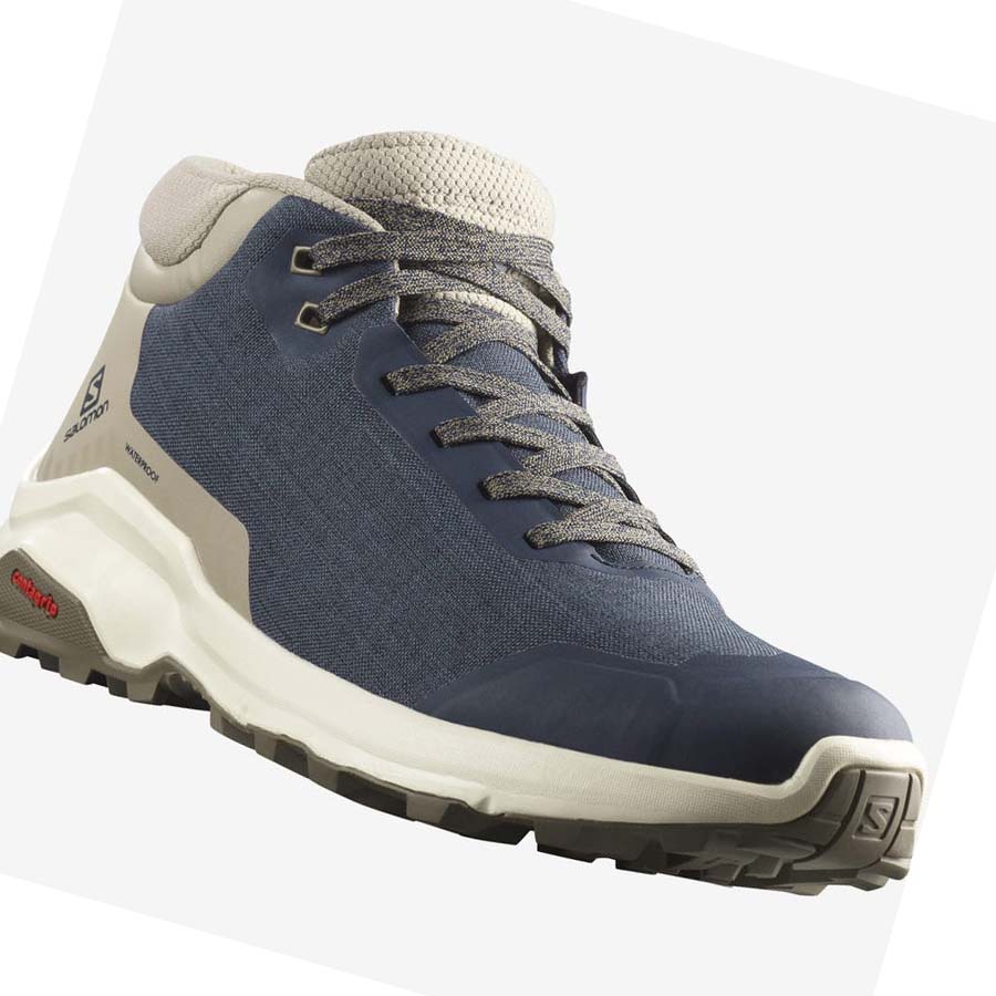 Botas de Invierno Salomon X REVEAL CHUKKA CLIMASALOMON™ WATERPROOF Hombre Marrom | MX 3377CTV